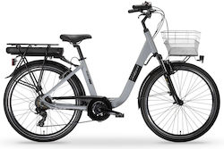MBM 26" Ηλεκτρικό Ποδήλατο Πόλης Γκρι MBM 26" Ηλεκτρικό Ποδήλατο Πόλης Γκρι