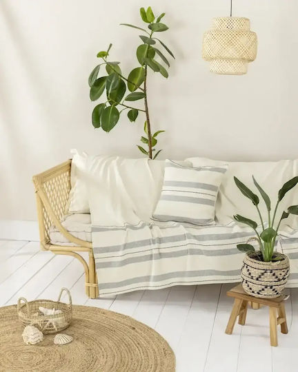 Nima Kaly Ριχτάρι Τριθέσιου Καναπέ Chenille 180x300εκ. Kaly