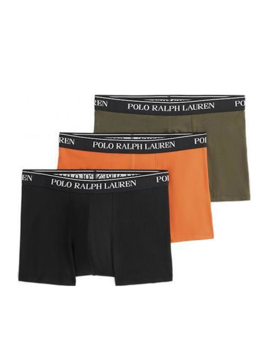 Ralph Lauren Herren Boxershorts Canopi Olive/Or...