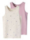 Alouette Set Kids Sleeveless Undershirts Multicolour