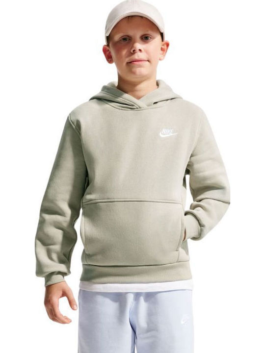 Nike Fleece Kinder-Sweatshirt mit Kapuze und Ta...