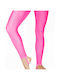 Kids' Stirrup Ankle Pant Shiny Hot Pink Dance Leggings