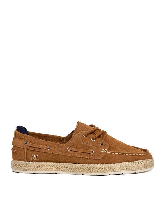 Pepe Jeans Γυναικεία Boat Shoes σε Ταμπά Χρώμα