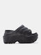 Winter Women's Black Slippers