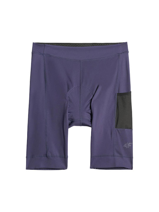 4F Men's Cycling Pants Blue
