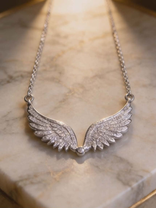 Κολιέ Silver Angel Wings Κολιέ Silver Angel Wings