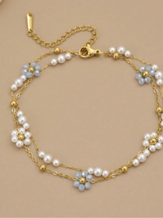Set Brățări Pentru Femei Lanț Din Piele 20cm BR013A