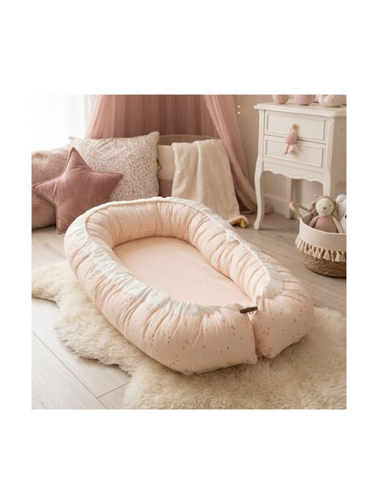 abo Baby Nest Pillow Swan Pink