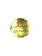 Hanging Gold Lucky Charm Made of Plexiglass 8x8cm 2 Pieces
