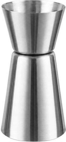 Double Measure Bar Spirit Measures 25ml 50ml Stainless Steel Aria Trade