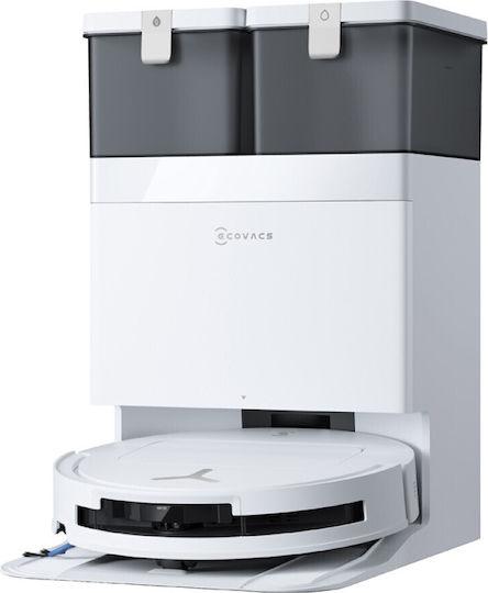 Ecovacs T50 Omni Gen3 Σκούπα Ρομπότ με Χαρτογράφηση Laser & Απορρόφηση 25000Pa Λευκή