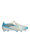 adidas F50 Messi Elite FG Football Shoes with Cleats Ivory Semi Blue Burst Icey Blue