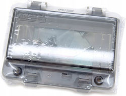 PCElectric Inspektionsfenster Wasserdicht Ip67 6-Module Schiene Th35