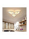 Luminastar Ceiling Light White with Integrated LED and Remote Control