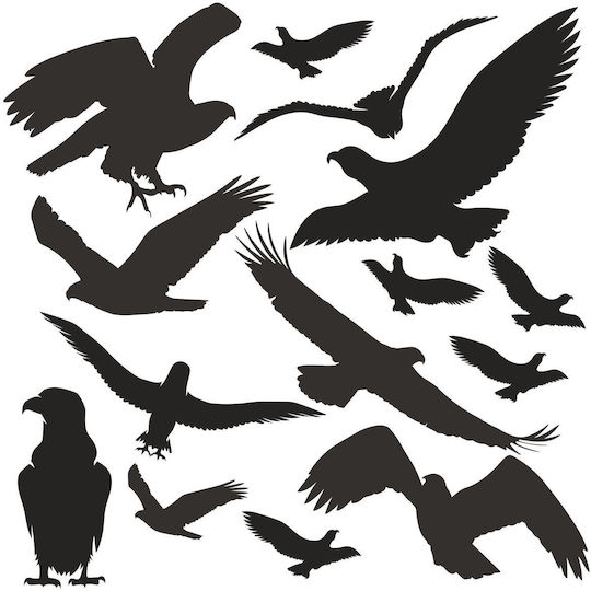 Wandsticker & Wandgemälde Fenster Verhindert Vögel – Abschreckung Vögel 14 Stück Wandsticker & Wandgemälde Fenster Verhindert Vögel – Abschreckung Vögel 14 Stück