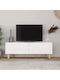 TV-Ständer Weiß M120xP30xH42cm