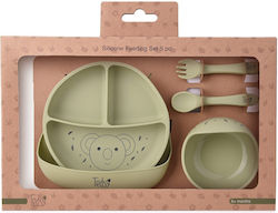 Tedsy Set De Hrană Din Silicon 5 Piese Tedsy Set De Hrană Din Silicon 5 Piese