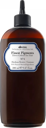 Davines Finest Gloss Hair Dye N4 Medium Brown 280ml