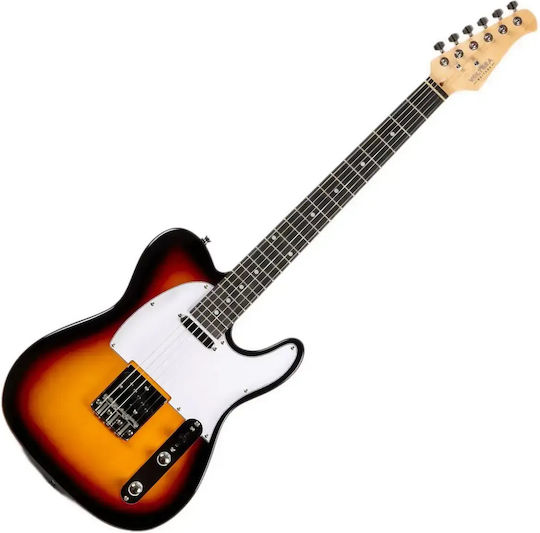 Voltera Guitars Electric Guitar T Style with SS Pickups Arrangement