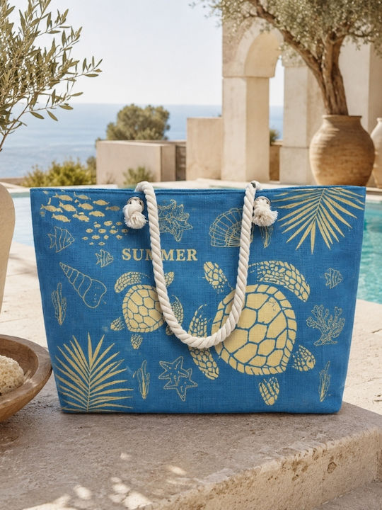 My Home Luxury Τσάντα Θαλάσσης Χρυσή My Home Luxury Τσάντα Θαλάσσης Χρυσή