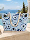 My Home Luxury Light Blue Beach Bag