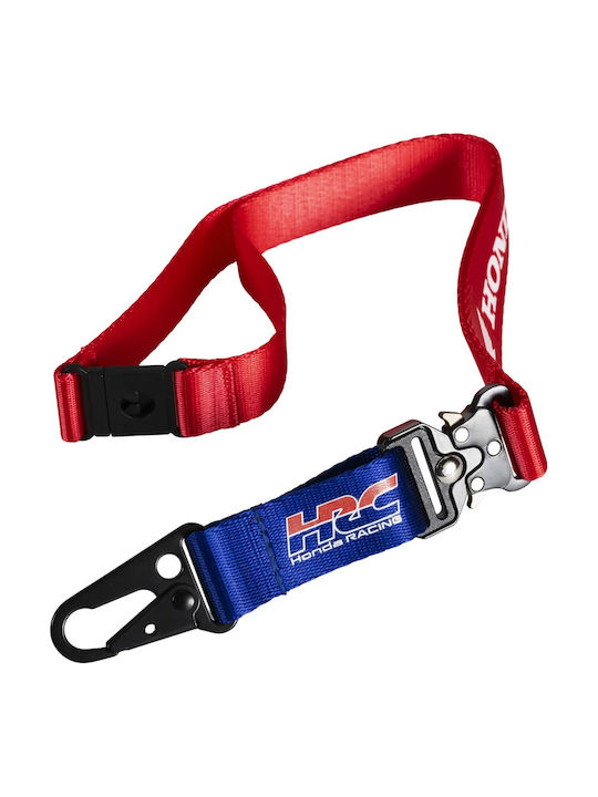 Honda Μπρελόκ Λαιμού Hrc Lanyard Κόκκινο Μπλε