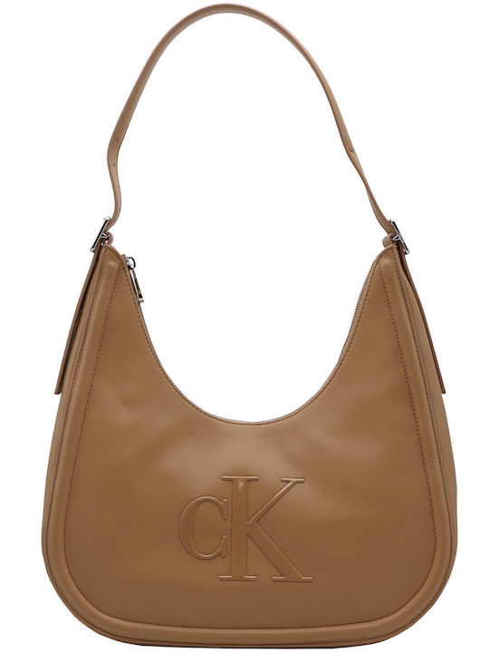 Calvin Klein Bold Ck Γυναικεία Τσάντα Ώμου Ταμπά