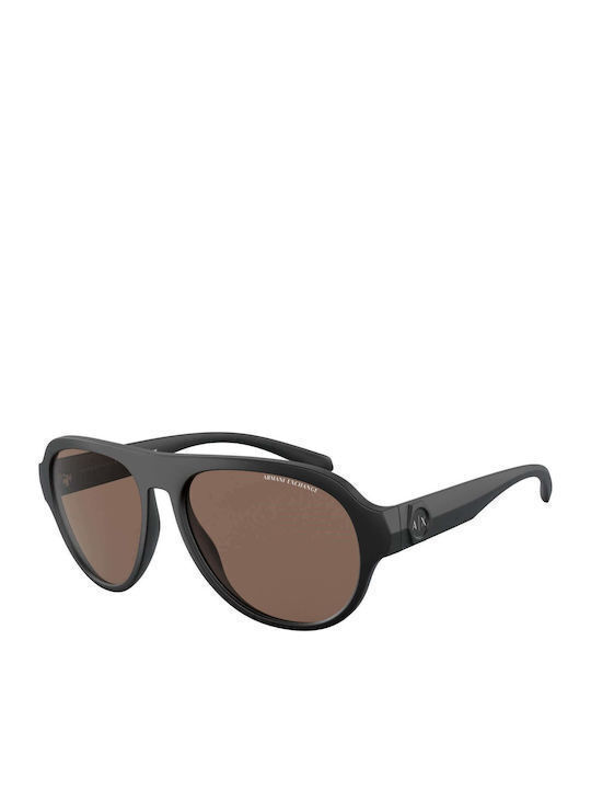 Armani Exchange Γυαλιά Ηλίου Καφέ με Κοκκάλινο Σκελετό Armani Exchange Γυαλιά Ηλίου Καφέ με Κοκκάλινο Σκελετό