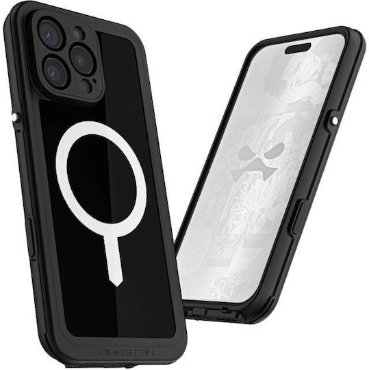 Ghostek Nautical Slim 360 Full Cover Πλαστικό / Σιλικόνης Αδιάβροχο Μαύρο (iPhone 16 Pro MaxGalaxy Note 9)