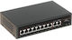 Apti APTI-POE0802G-120W-ECO L2 PoE+ Превключвател с 8 Ethernet Порта