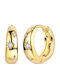 Amalfi Accessories Vergoldete Silber Ohrringe
