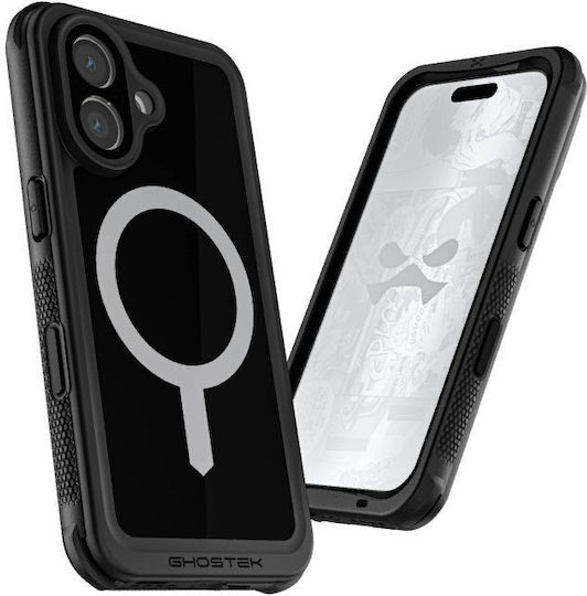 Ghostek Nautical 360 Full Cover Plastic / Silicone Waterproof Black (iPhone 16)