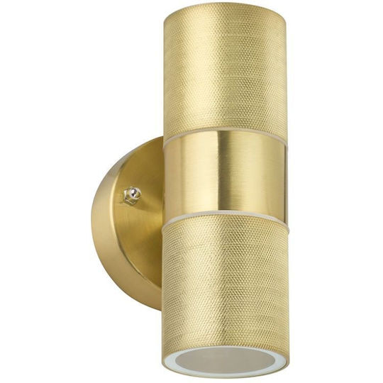 Eurolamp Wandmontierte Außenbeleuchtung GU10 IP44 8,7x10x17cm Eurolamp Wandmontierte Außenbeleuchtung GU10 IP44 8,7x10x17cm