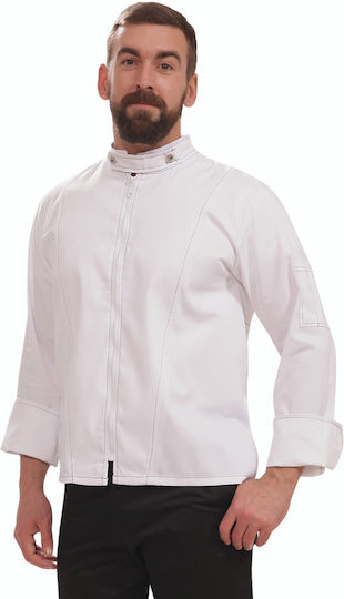 The Uniform Company Chef Jacket 100% Cotton Made White