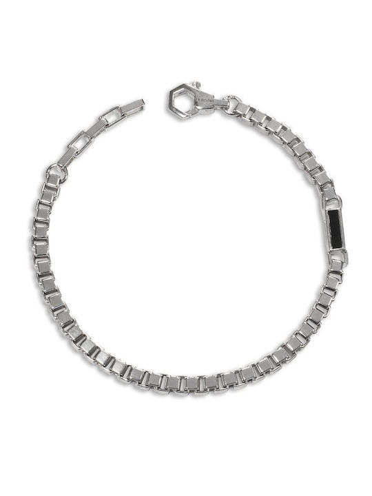 Borsari Men's Silver Bracelet