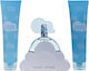 Set Ariana Grande Cloud Eau De Parfum Women 100 Ml + Cloud Hydrating Body Lotion 100 Ml + Cloud Body Wash Body 100 Ml