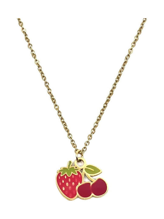 Dorian Gray Necklace Made Of Red Steel