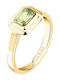 Trussardi Damentringe mit Zirkon aus Gold