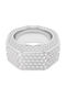 Swarovski Women's Ring with Stones Made of Steel