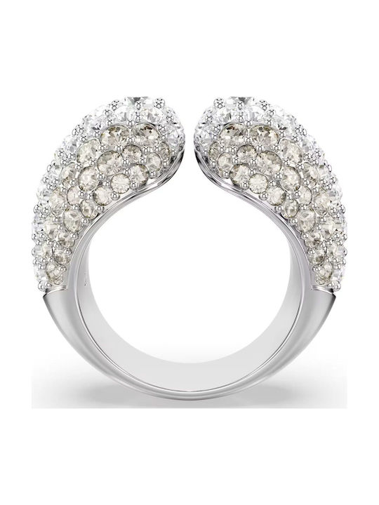 Swarovski Women's Ring with Stones Made of Steel