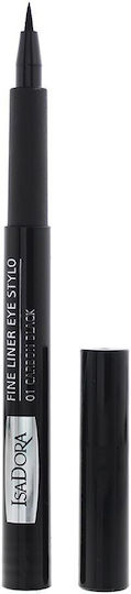 IsaDora Fine Liner Gel Carbon Black