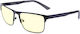 Ochelari De Protecție Împotriva Luminii Albastre Gunnar Pendleton Slate Amber Negru