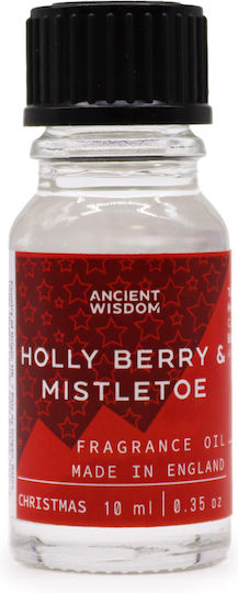 Ancient Wisdom Holly Berry & Mistletoe Αιθέριο Έλαιο 10ml