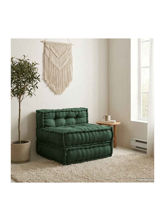 vidaXL Sitzsack Sessel Grün 70x70x54cm