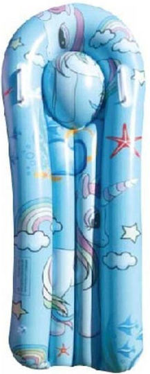 Kid's Inflatable Pool Mattress Blue 43x43cm