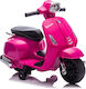 Kids Vespa Licensed Electric 6 Volt Pink