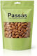 Roasted Unsalted Almonds 500g Passas