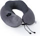 Travel Pillow Round Black