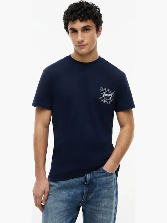 Tommy Hilfiger Flag T-shirt Λευκο- Μπλε