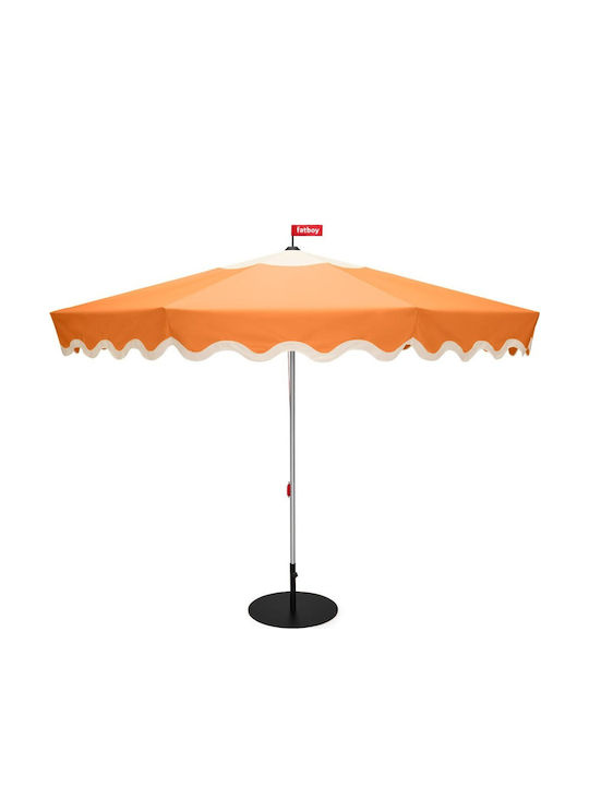 Square Aluminum Parasol Pensol Black 3.5x3.5m